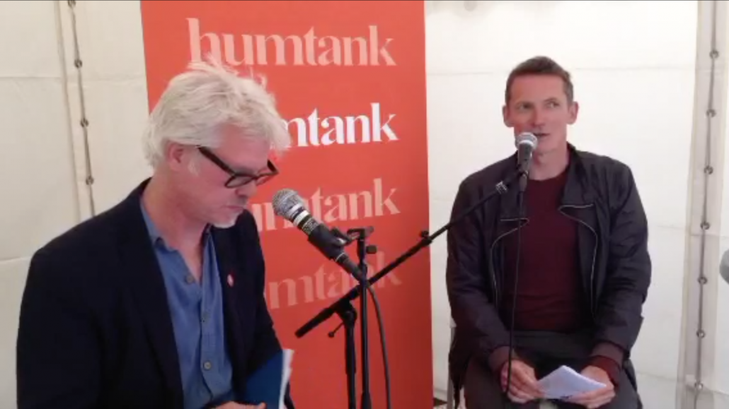 Jesper med Humtank på Almedalen 2016